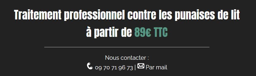 tarif intervention punaise de lit Saint-Chamond